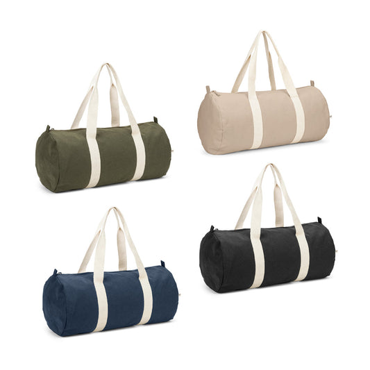 SAINT SPORT. Saco de desporto em algodão reciclado e poliéster reciclado (380 g/m² )