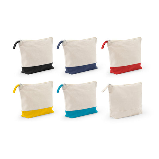 DAPHNE. Bolsa para cosméticos 100% algodão (340 g/m²) bicolor