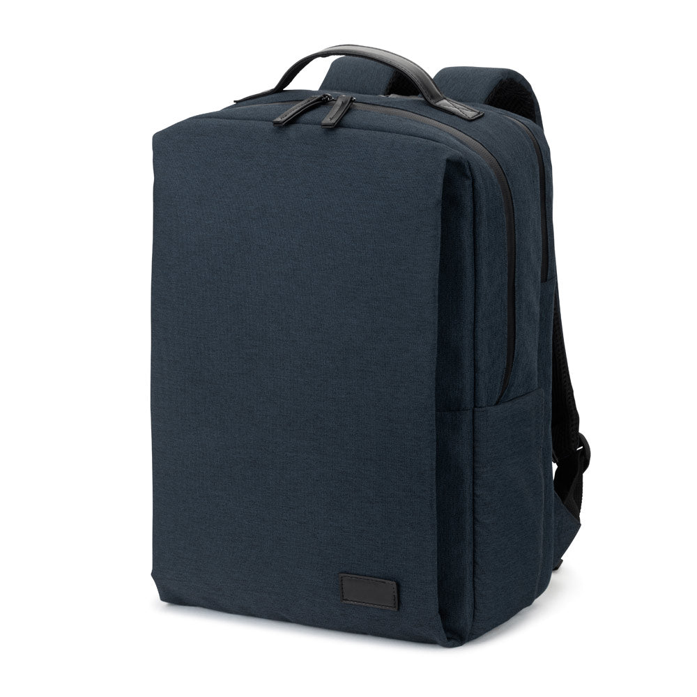 GLASGOW. Mochila para computador portátil (17") em poliéster reciclado de alta densidade 600D (20L)