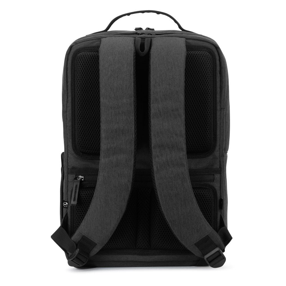 GLASGOW. Mochila para computador portátil (17") em poliéster reciclado de alta densidade 600D (20L)