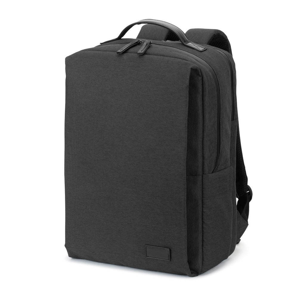 GLASGOW. Mochila para computador portátil (17") em poliéster reciclado de alta densidade 600D (20L)