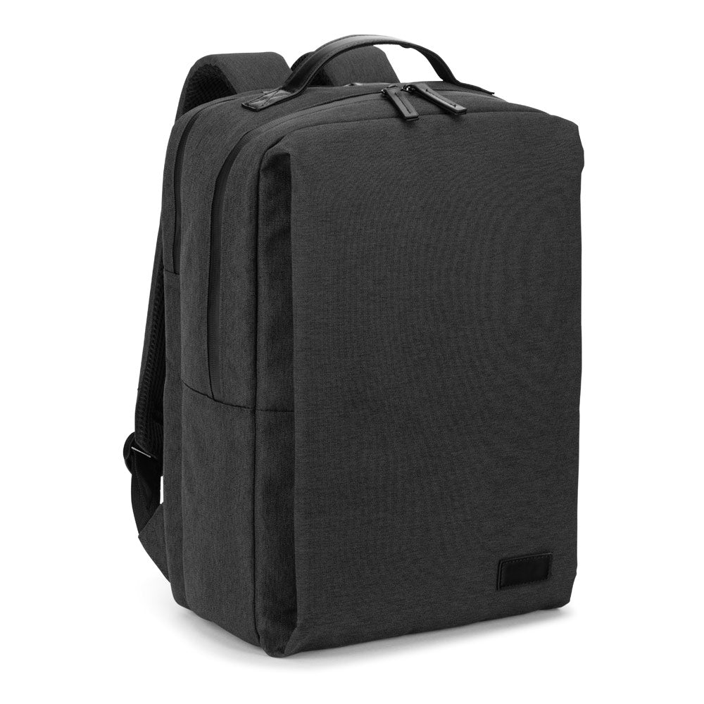 GLASGOW. Mochila para computador portátil (17") em poliéster reciclado de alta densidade 600D (20L)