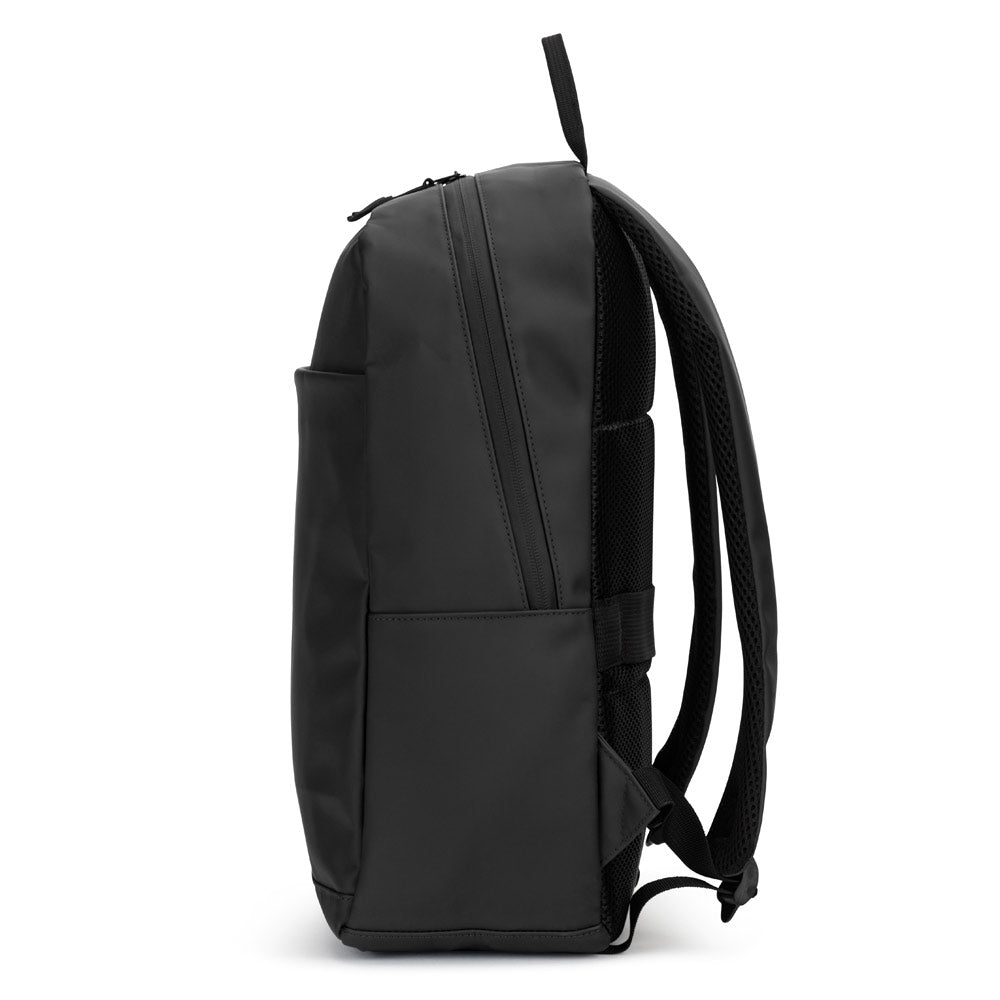 NOUMEA. Mochila para computador portátil (16") em PU, com fechos resistentes à água