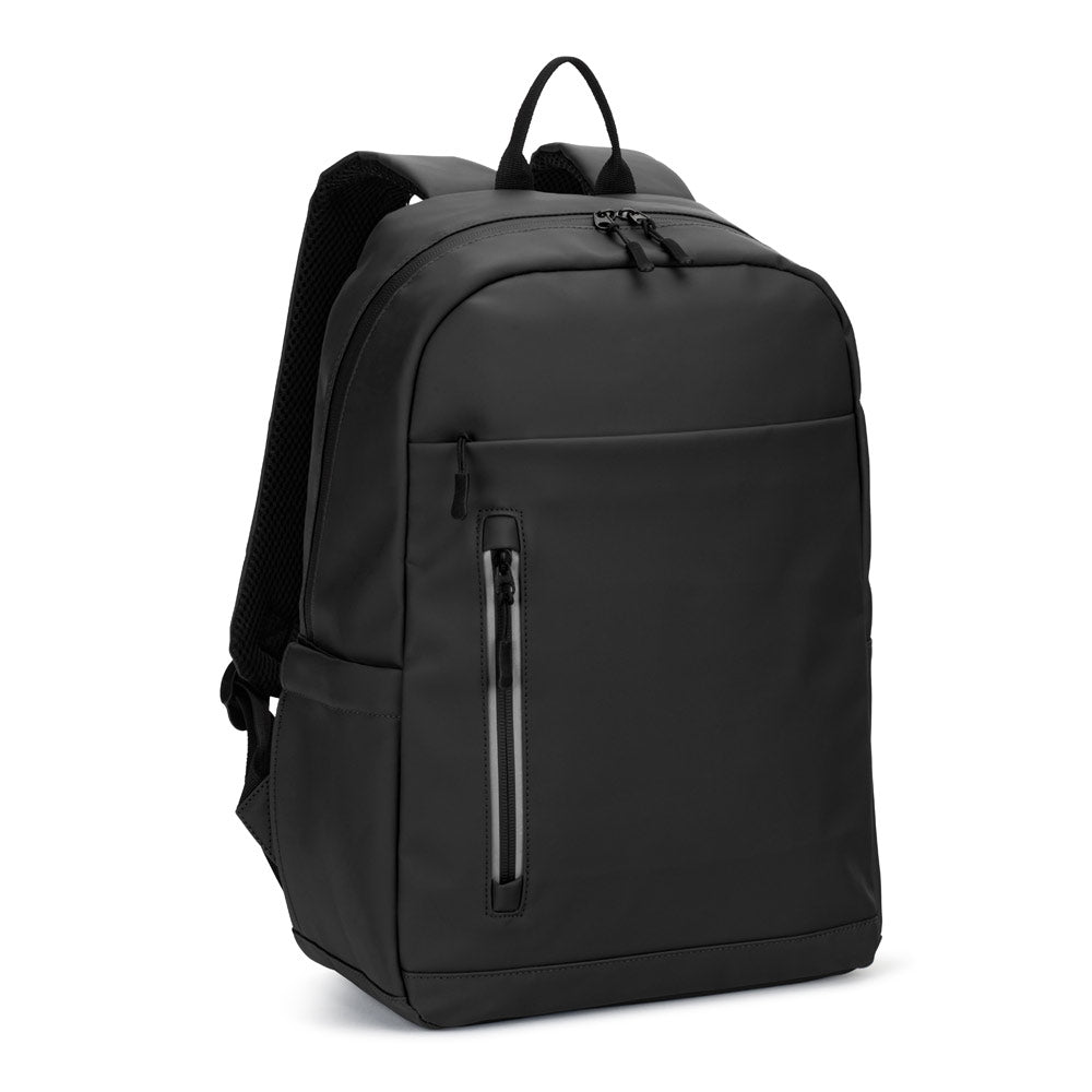 NOUMEA. Mochila para computador portátil (16") em PU, com fechos resistentes à água