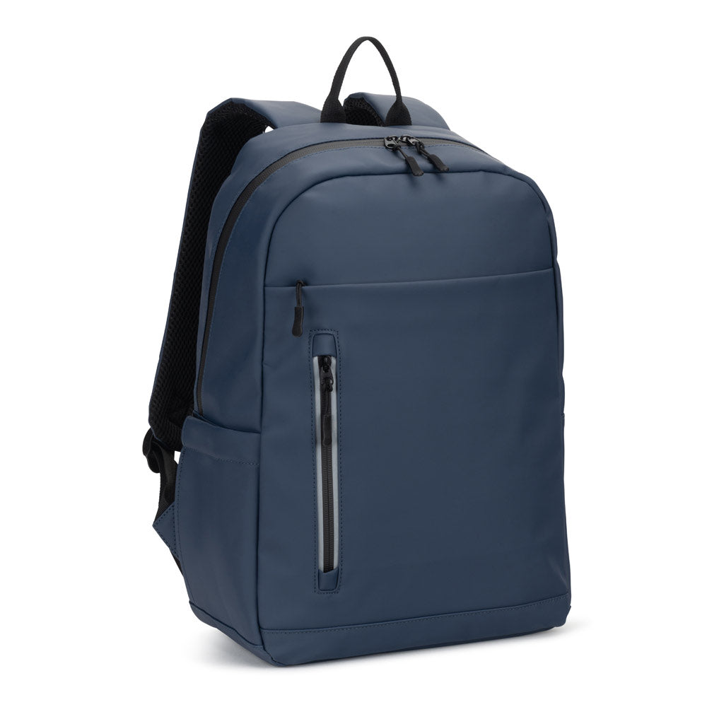 NOUMEA. Mochila para computador portátil (16") em PU, com fechos resistentes à água