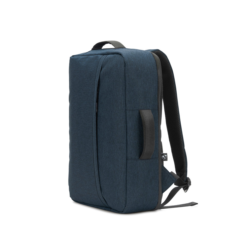 NIAMEY. Mochila para computador portátil em poliéster reciclado 300D de alta densidade 15'6"