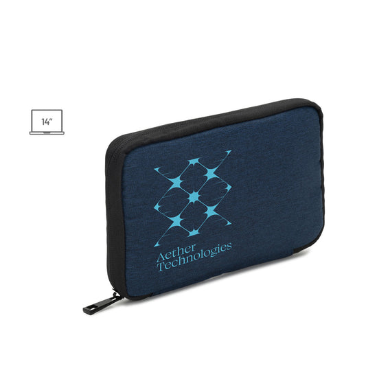 Newcastle BAG. Bolsa organizadora em poliéster reciclado 600D de alta densidade com compartimento principal espaçoso para acessórios tecnológicos