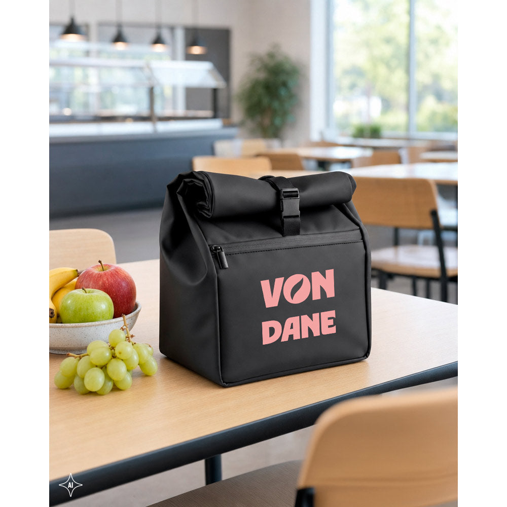 AZORES COOLER. Saco térmico "roll top" em PU, com isolamento em PEVA (7L)