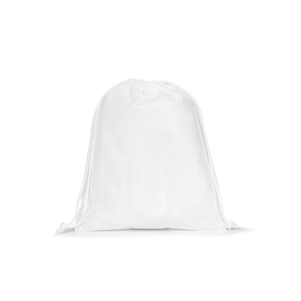 GIFT BAG M. Saco médio tipo mochila em non-woven (60 g/m²)