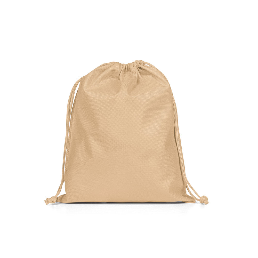 GIFT BAG M. Saco médio tipo mochila em non-woven (60 g/m²)