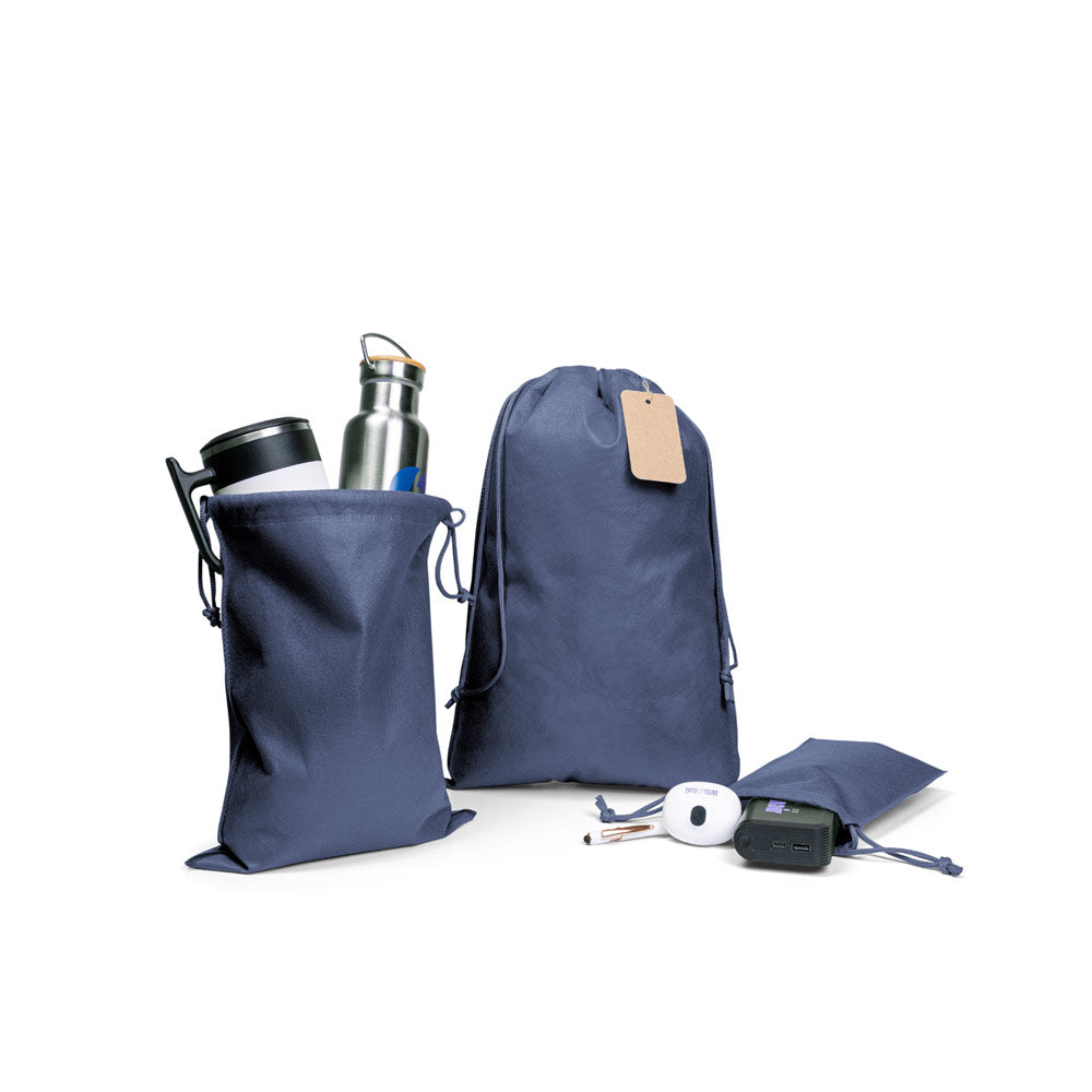 GIFT BAG L. Saco grande tipo mochila em non-woven (60 g/m²)