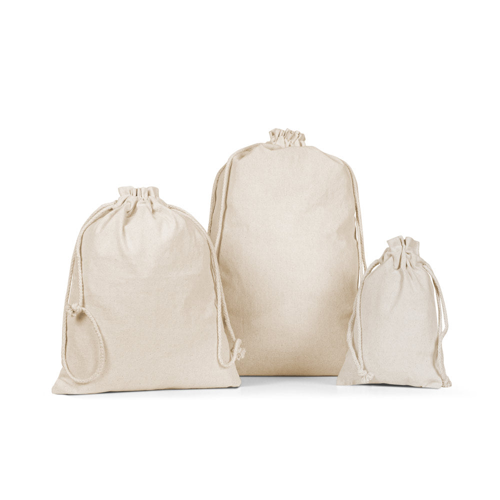 GIFTWRAP S. Saco pequeno 100% algodão (120 g/m²)