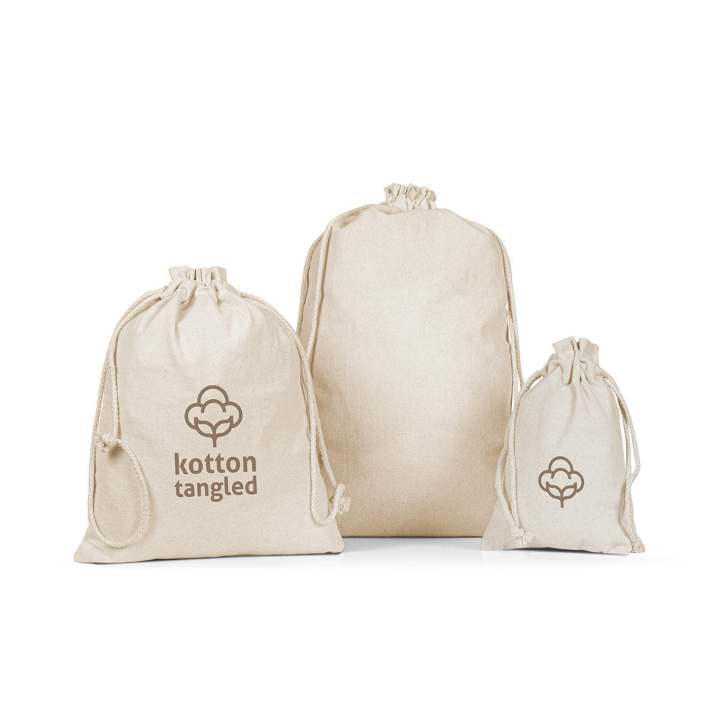 GIFTWRAP M. Saco médio 100% algodão (120 g/m²)