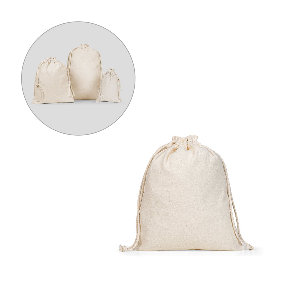 GIFTWRAP M. Saco médio 100% algodão (120 g/m²)