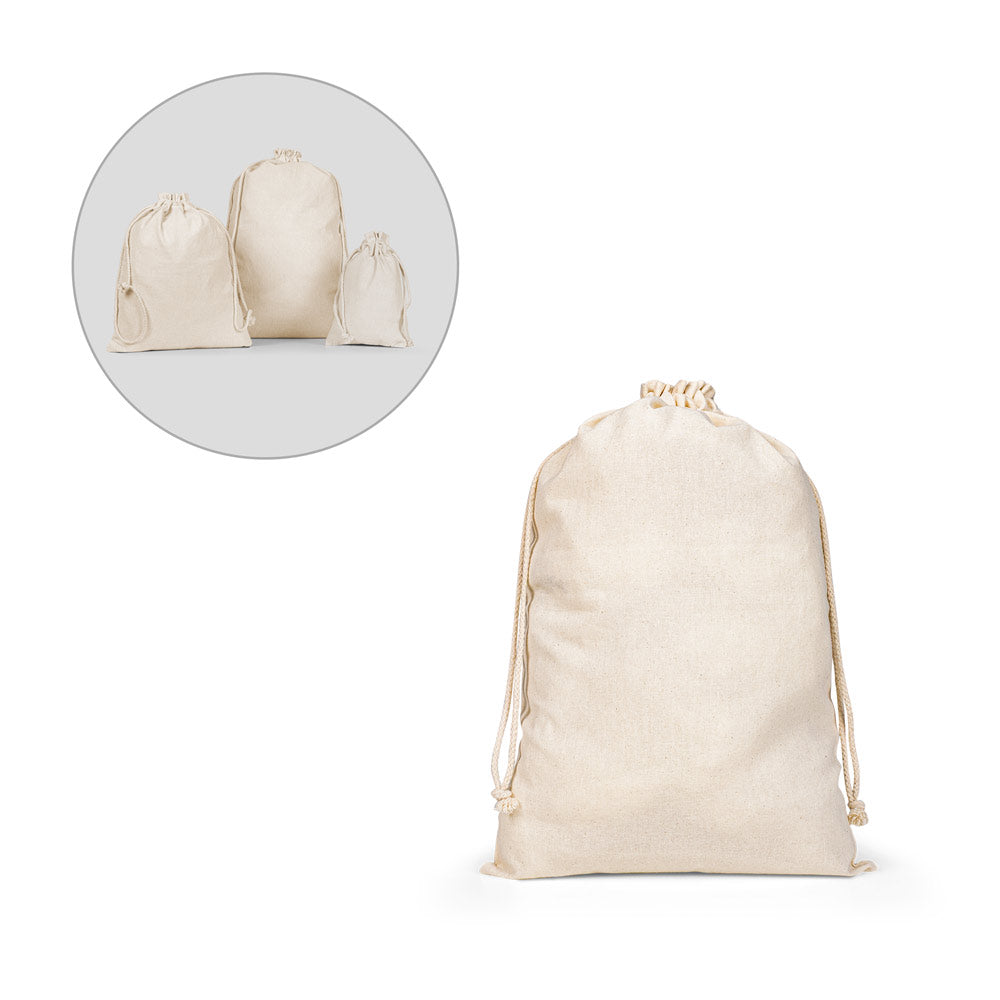 GIFTWRAP L. Saco grande 100% algodão (120 g/m²)