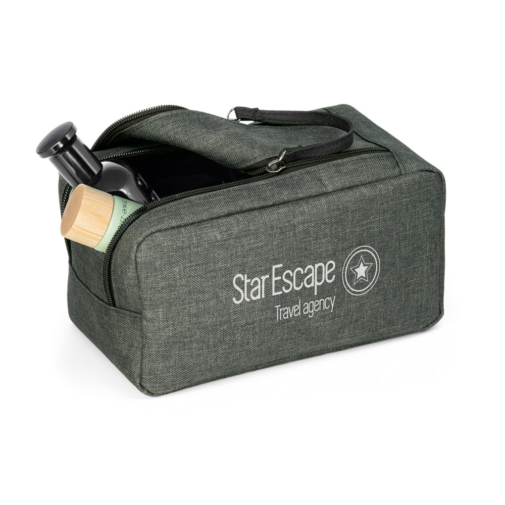 WAYNE. Necessaire em 600D de alta densidade com pega