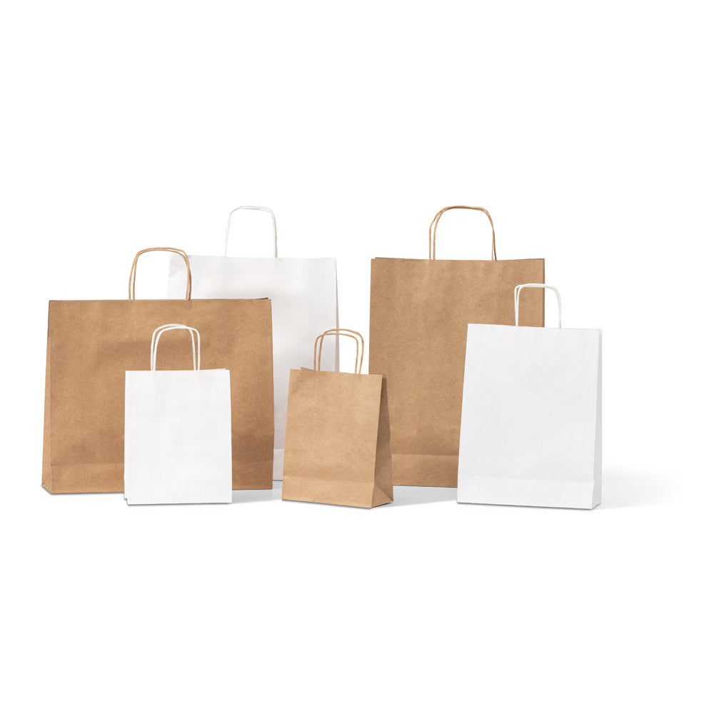 LEIA. Saco em papel kraft (115 g/m²)