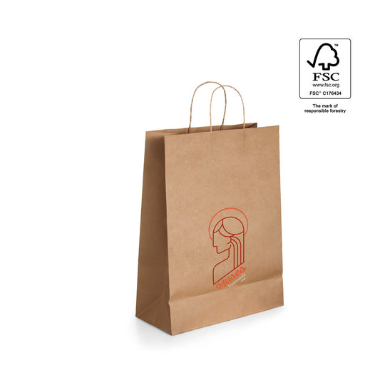 ELLEN. Saco em papel kraft (115 g/m²)