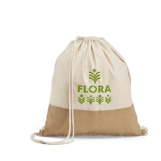 SABLON. Saco tipo mochila 100% algodão (160 g/m²)