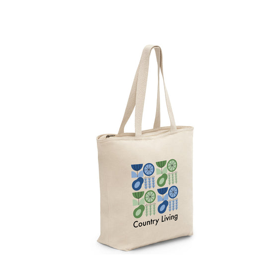 HACKNEY. Saco 100% algodão com fecho (280 g/m²)