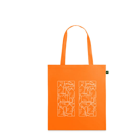 MAPUTO. Saco em 190T poliéster reciclado (100% rPET)
