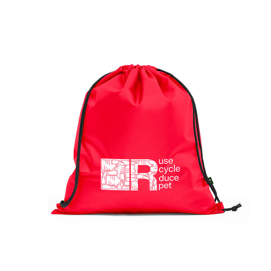 PEMBA. Saco tipo mochila em 190T poliéster reciclado (100% rPET)