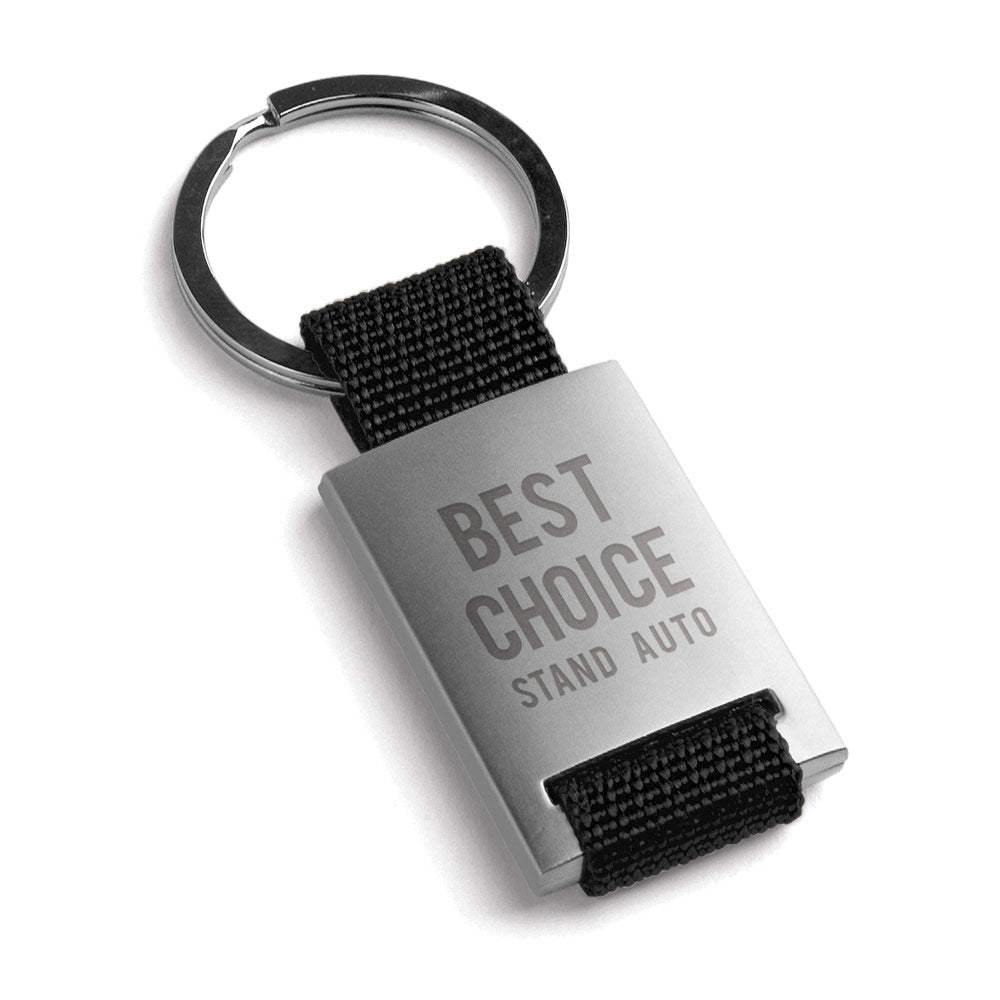 GRIPITCH. Porta-chaves em metal e em webbing