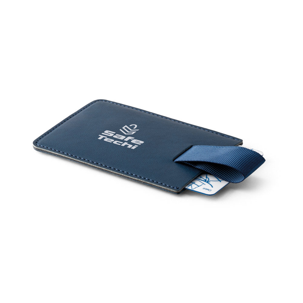 POPPY. Porta-cartões em PU com bloqueio RFID
