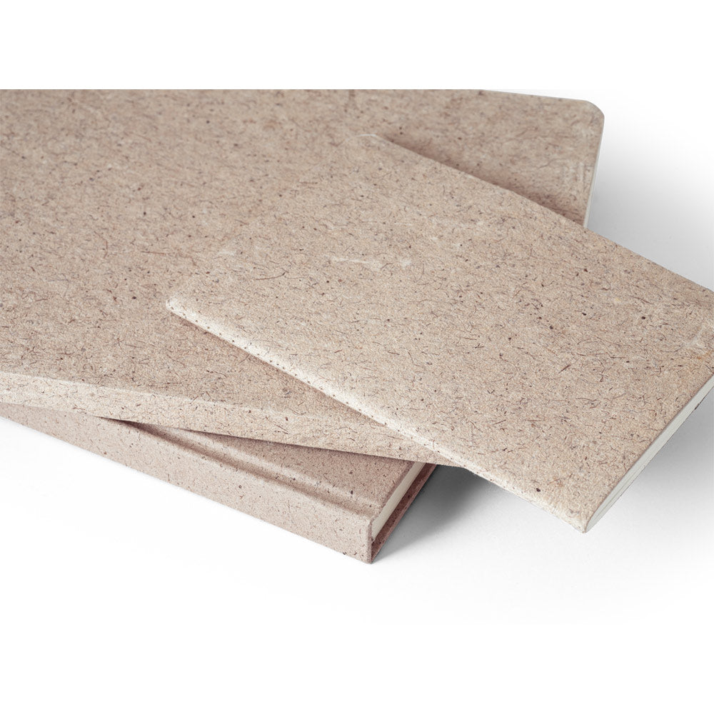TEAPAD SOFT. Bloco de notas A6 com capa flexível fabricada a partir de restos de folhas de chá (65%)