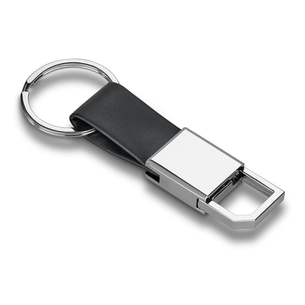 BOURCHIER. Porta-chaves em metal e PU
