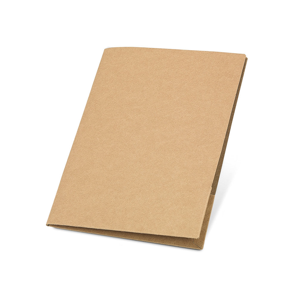 PUZO. Pasta porta-documentos A4 em papel 100% reciclado (400 g/m²)