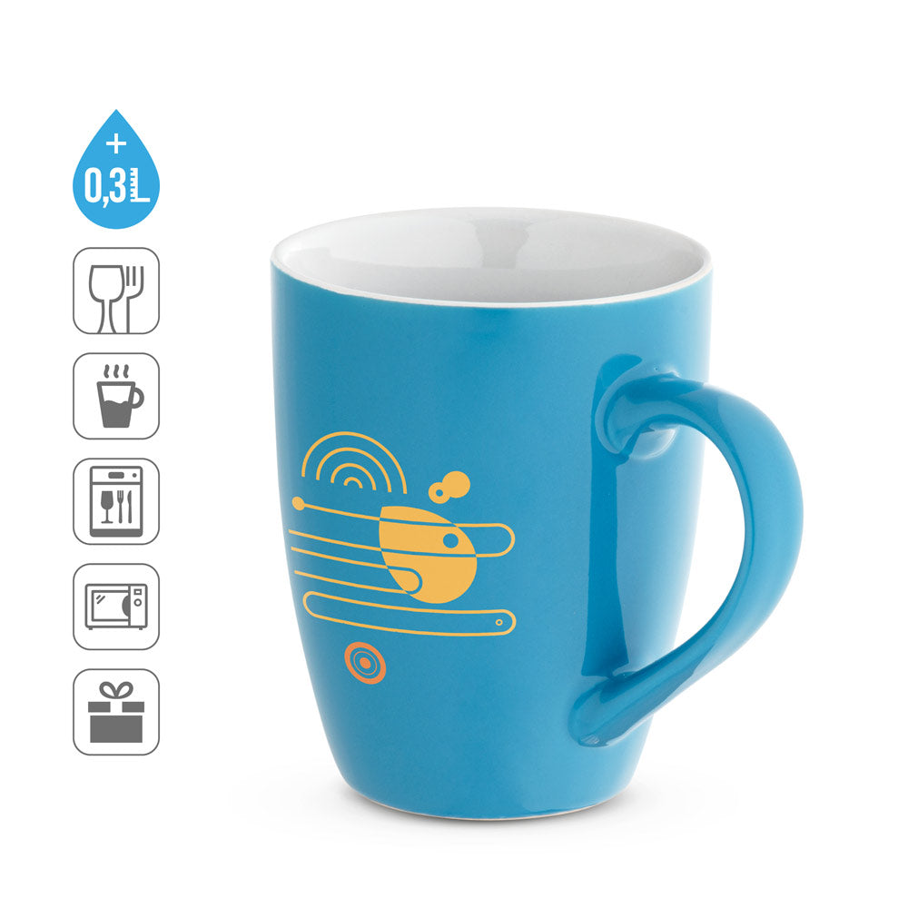 CINANDER. Caneca em cerâmica 370 mL