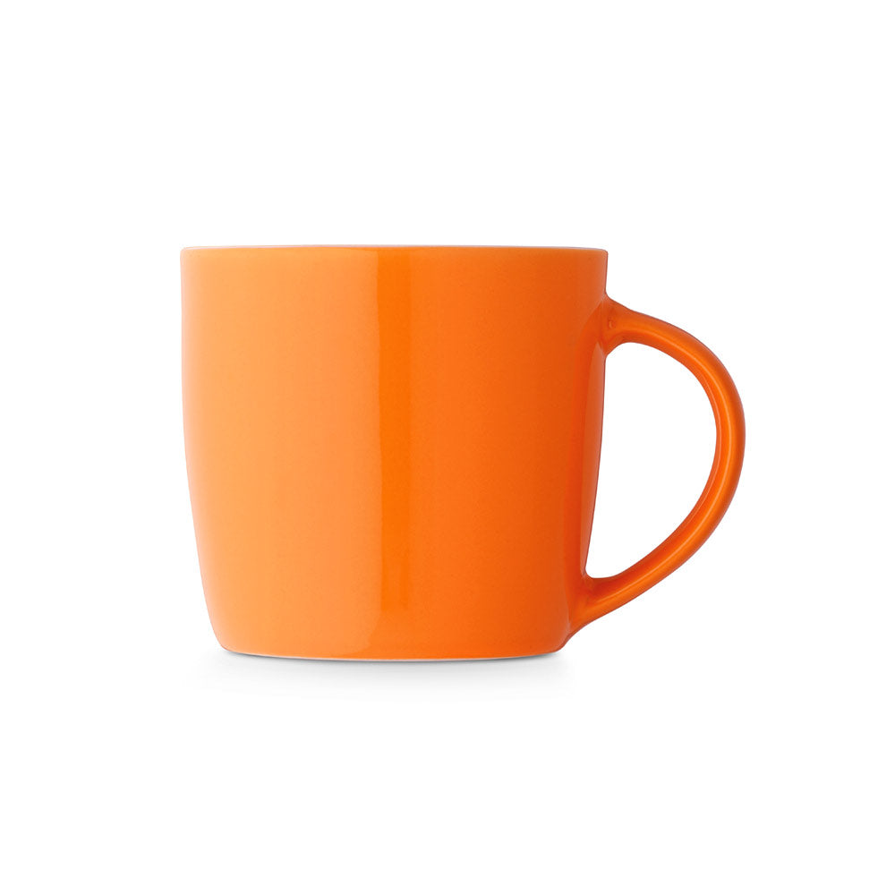 COMANDER. Caneca em cerâmica com acabamento brilhante 370 mL