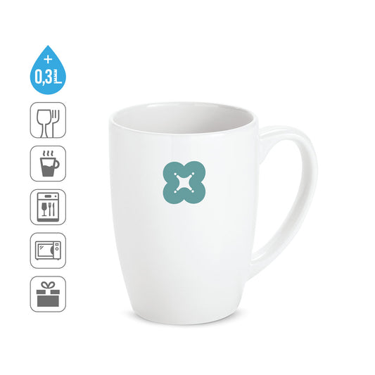 MATCHA. Caneca em porcelana 350 mL