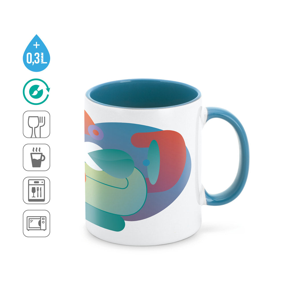 MOCHA. Caneca em cerâmica ideal para sublimação