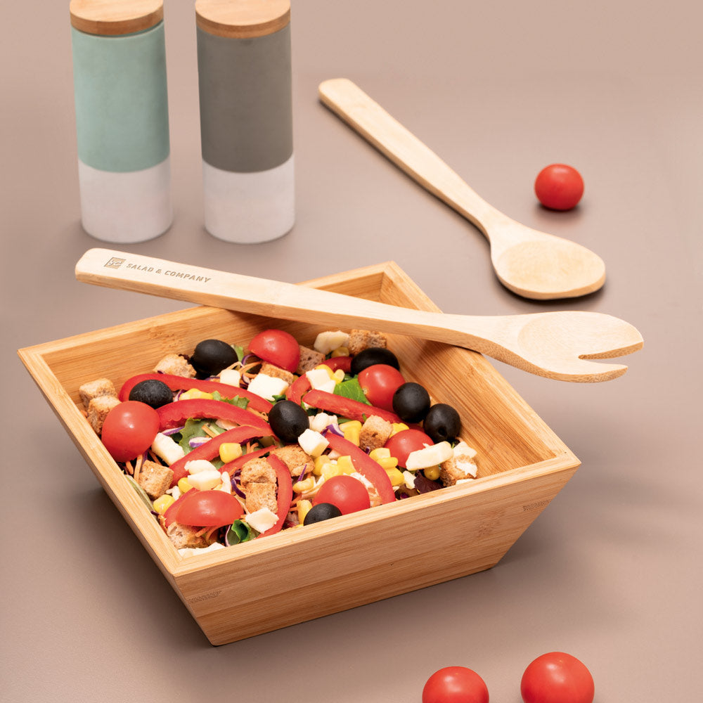 SALVY. Conjunto de 2 talheres para salada
