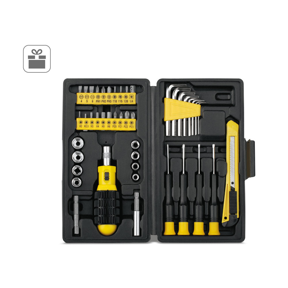 TUFF. Conjunto de ferramentas com 45 peças