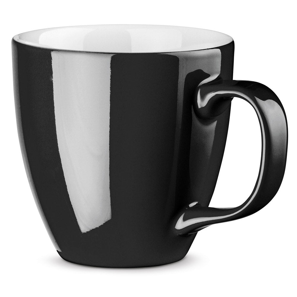 PANTHONY. Caneca em porcelana com hidroglaze 450 mL