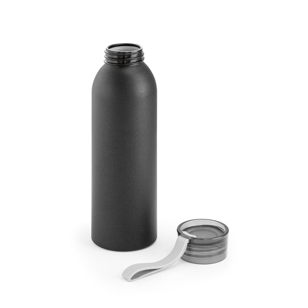 RIO. Garrafa em alumínio reciclado (100% rAL) com tampa em PP 600 mL