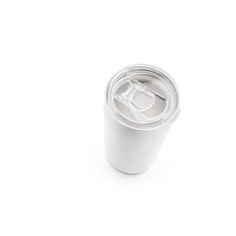 SLIDER. Copo de viagem para sublimação em aço inoxidável 380 mL
