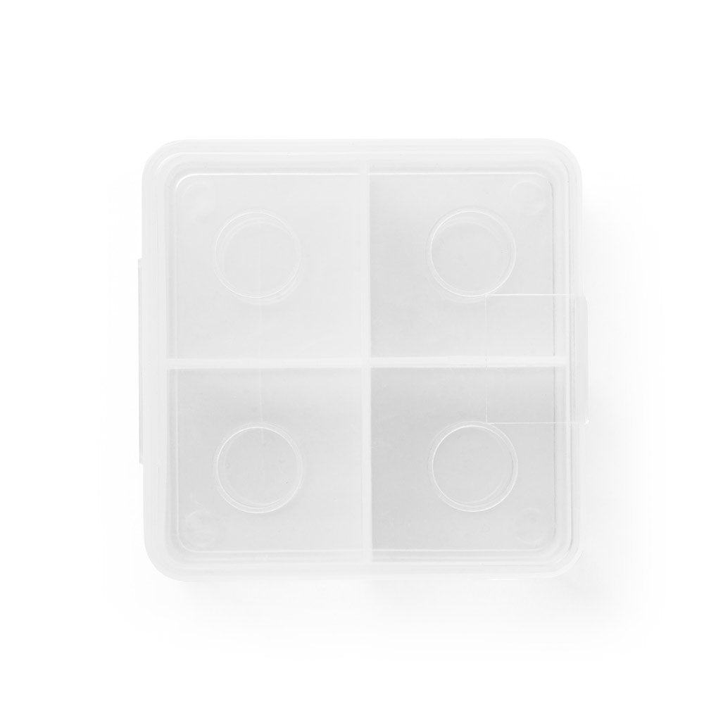 GLACIER. Conjunto de cubos reutilizáveis em aço inoxidável