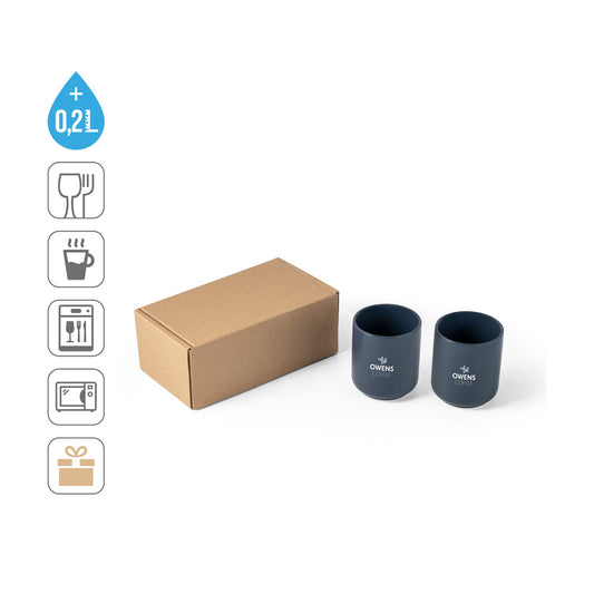 OWENS. Conjunto de copos de cerâmica 280 mL