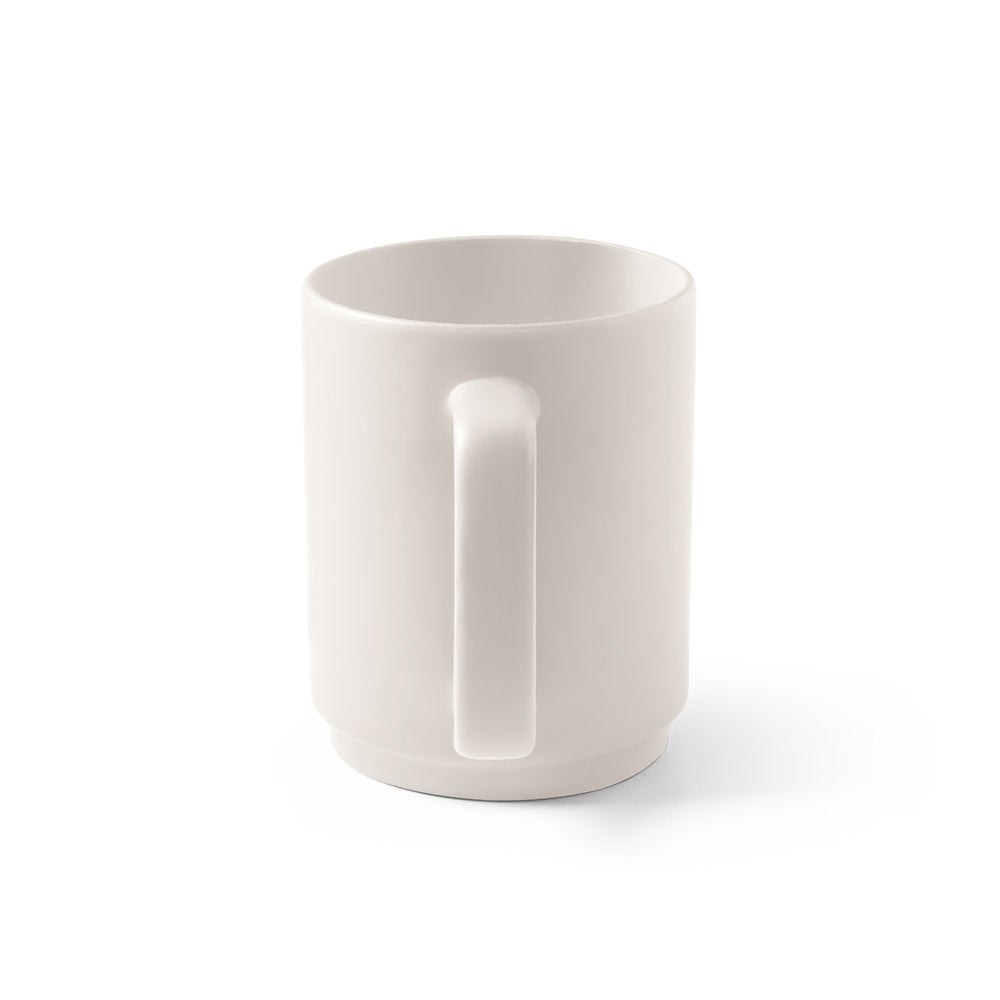 MIGHTY. Caneca em cerâmica com corpo cilindrico 330 mL