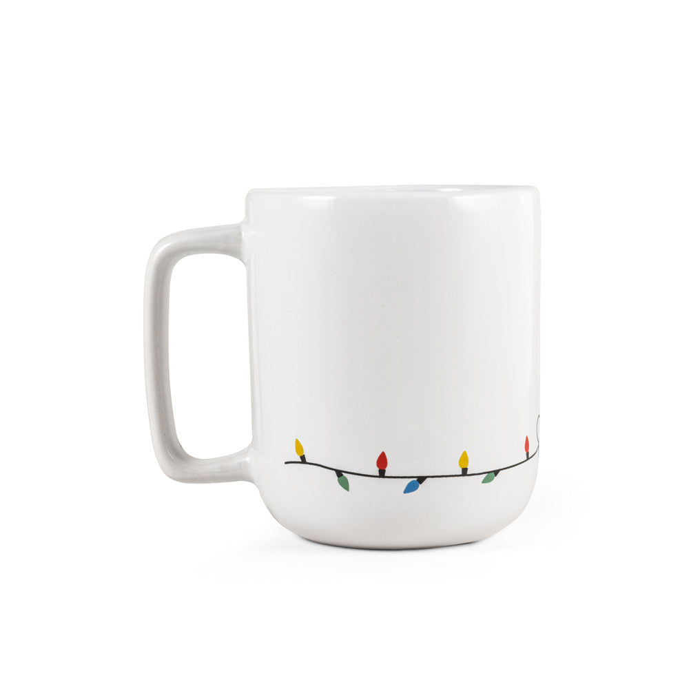 REINDEER. Caneca com impressão natalícia 330 mL