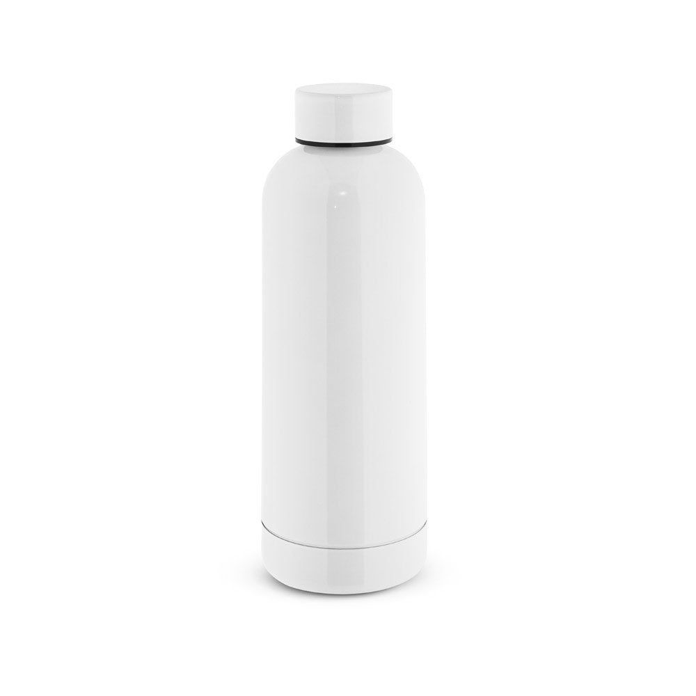 ODIN METTALIC. Garrafa em 90% de aço inoxidável reciclado 550 mL