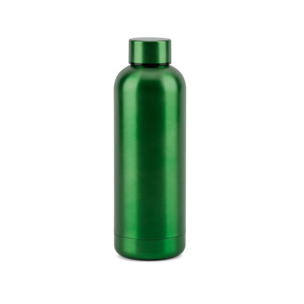 ODIN METTALIC. Garrafa em 90% de aço inoxidável reciclado 550 mL