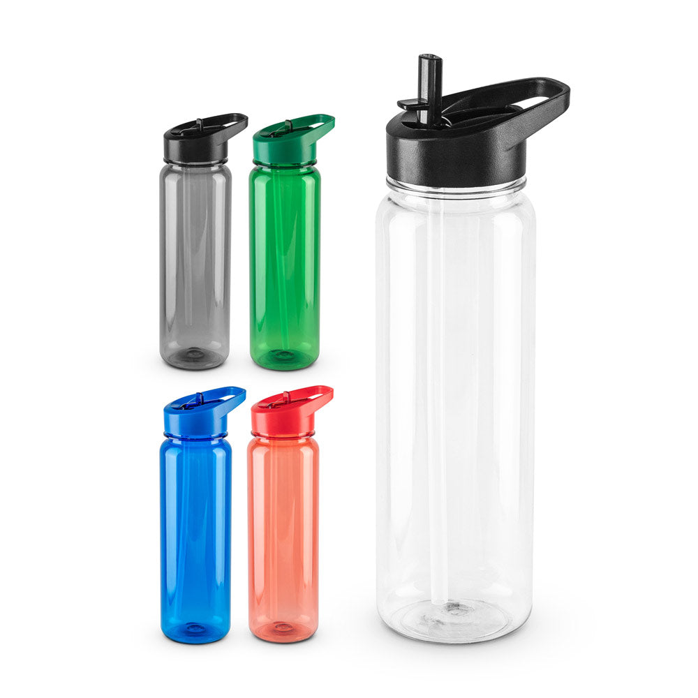 GILMORE. Garrafa de desporto em PET reciclado (100% rPET) com acabamento translúcido brilhante 750 mL