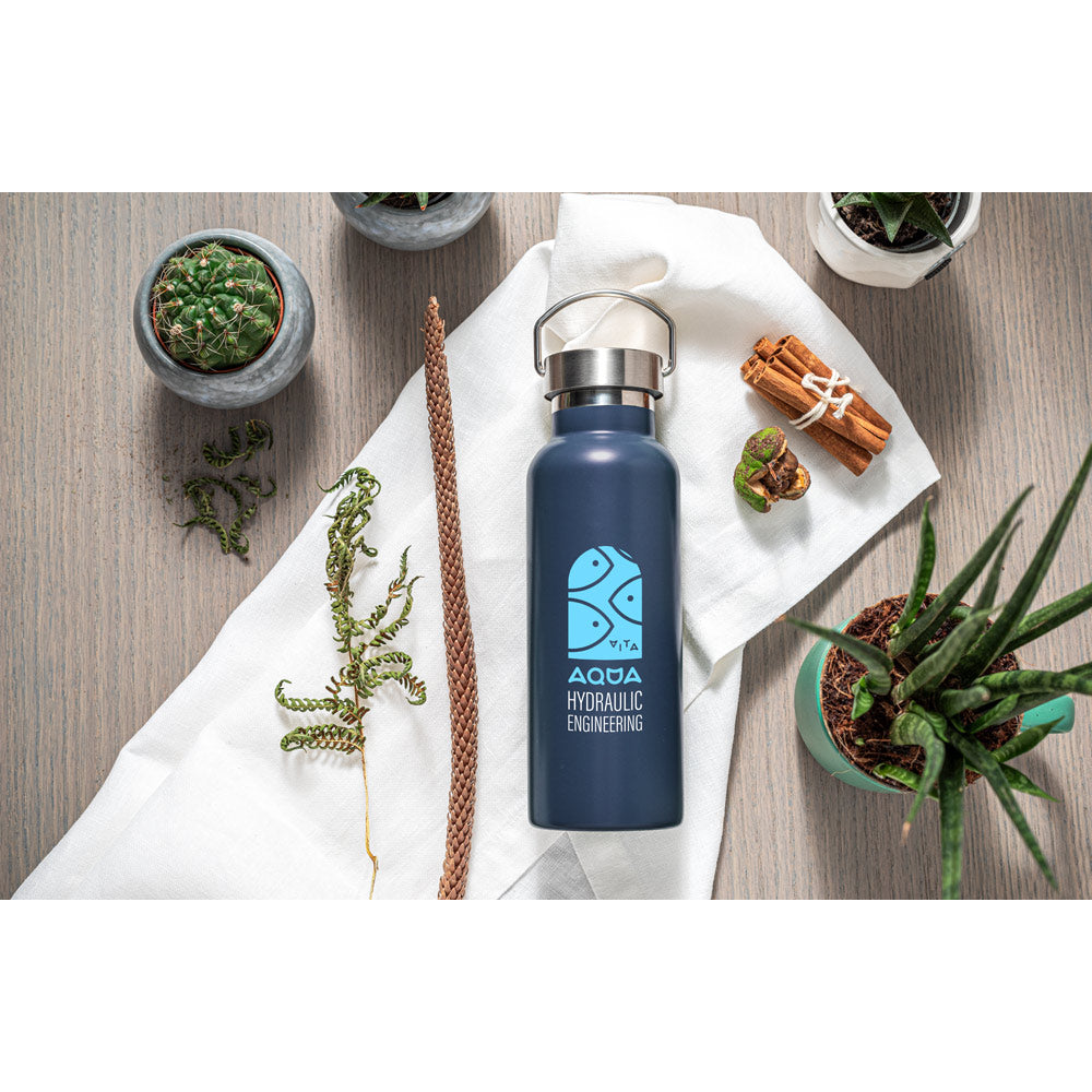 DUPLANTIS. Garrafa em aço inoxidável (36% reciclado) com isolamento a vácuo 810 mL