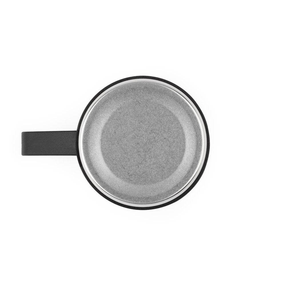 COMANECI. Garrafa em aço inoxidável (90% reciclado) de parede dupla, com acabamento em mate 490 mL