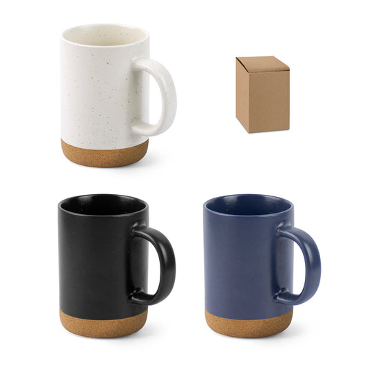 CONSTELLATION CORK. Caneca de cerâmica com base em cortiça 320 mL